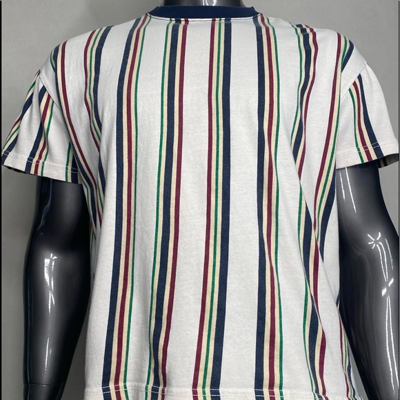 URBAM OUTFITTERS SHORT SLEEVES STRIPPED TEE SHIRT - Picture 3 of 5